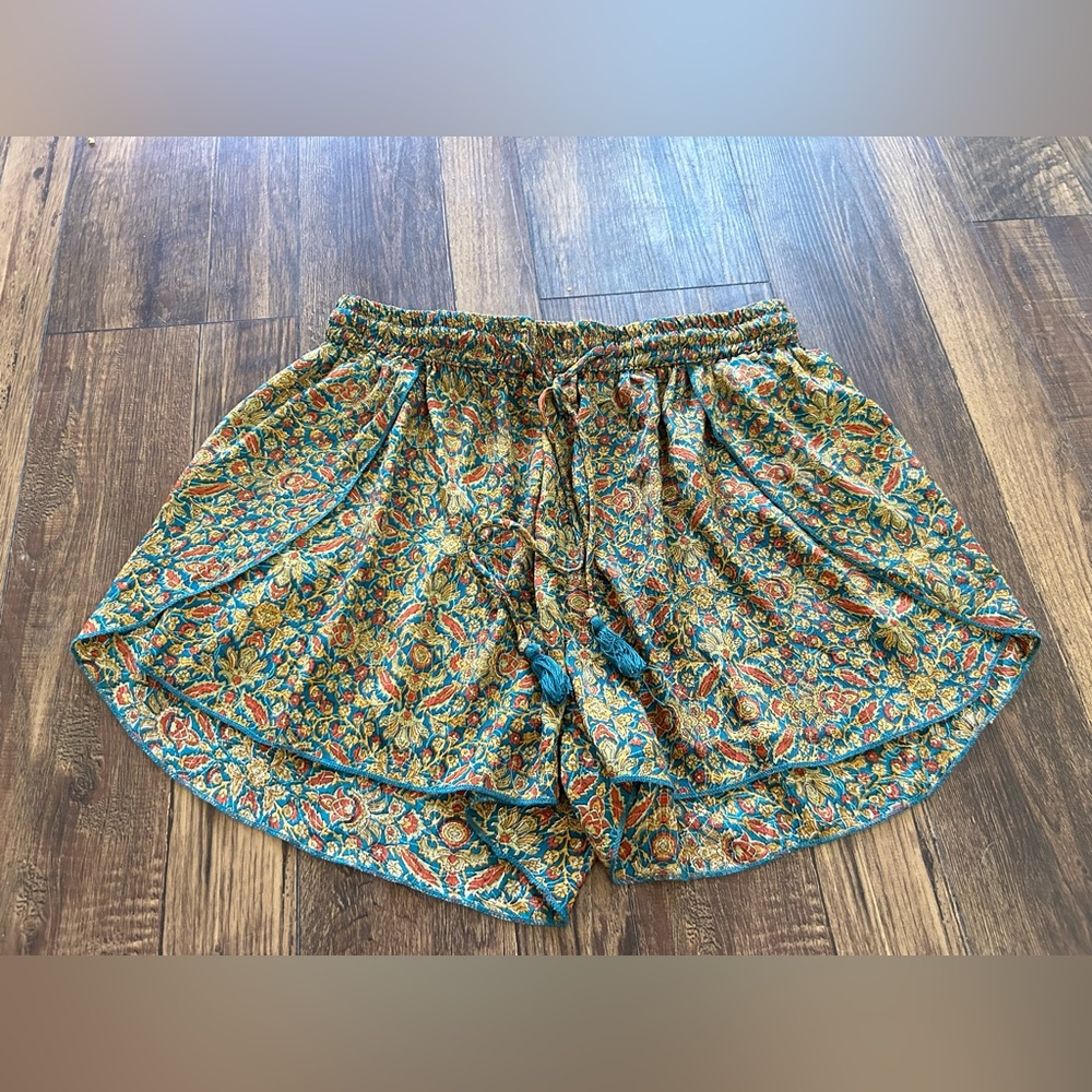 EARTHBOUND Multicolor Floral Women's Shorts Size XL